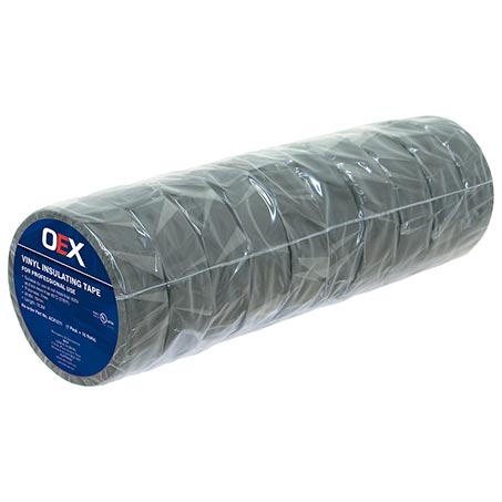 Adhesive PVC Insulation Tape 19mm 18.3m 10 Pack - JTK Auto Electrical
