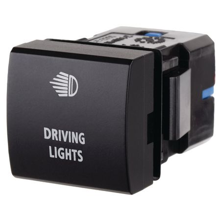 Drivetech 4x4 OE Style Push Button Switch Driving Light, Suits Toyota - JTK Auto Electrical