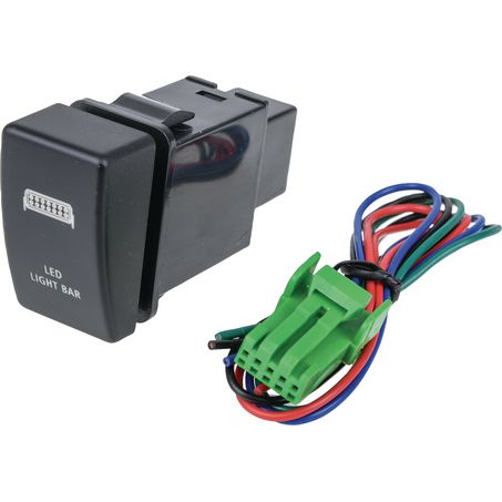 Drivetech 4x4 OE Style Push Button Switch Lightbar, Suits Holden and Isuzu - JTK Auto Electrical