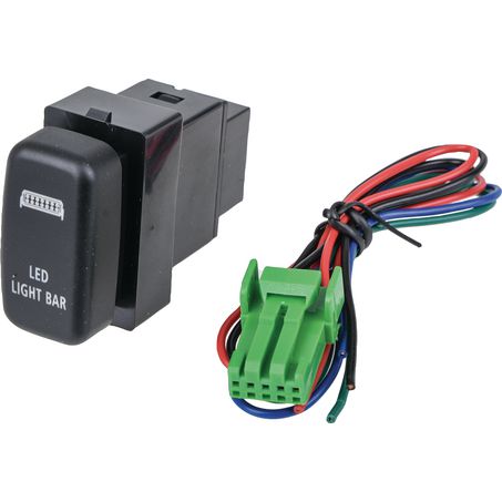 Drivetech 4x4 OE Style Push Button Switch Lightbar, Suits Mitsubishi - JTK Auto Electrical