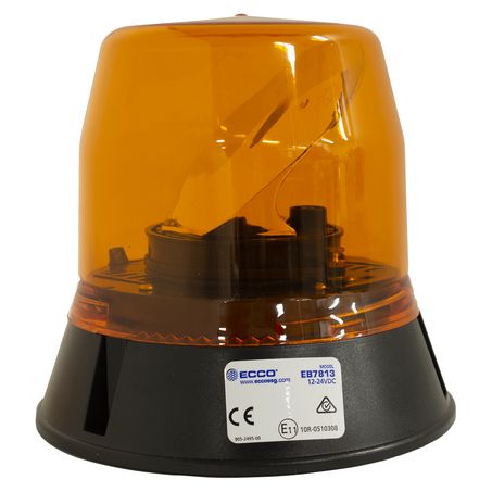 Ecco LED Beacon 12-24V Amber 3 Bolt - JTK Auto Electrical