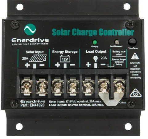 Enerdrive Solar Regulator 12V 20A - JTK Auto Electrical