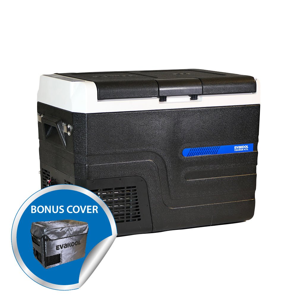 Evakool 47L Fridge Freezer with FREE Cover - JTK Auto Electrical