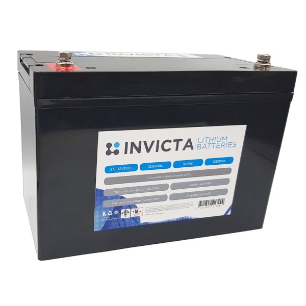 Invicta 12V 100AH battery - JTK Auto Electrical