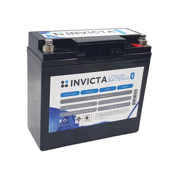 Invicta 12V 20AH battery BLUETOOTH - JTK Auto Electrical