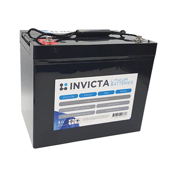 Invicta 12V 75AH battery - JTK Auto Electrical