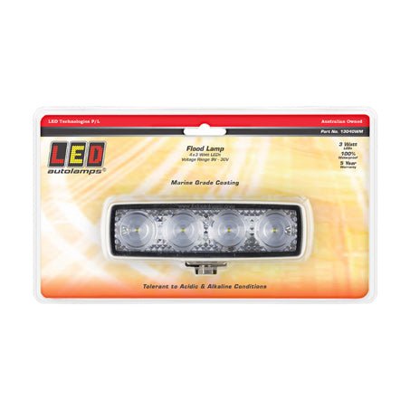 LED Autoamps 13040WM Flood Light - JTK Auto Electrical