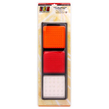 LED Autolamps 125BARWM Stop/Tail/Indicator/Reverse Light - JTK Auto Electrical