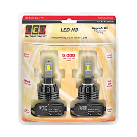 LED Autolamps H3 LED Headlight Kit - JTK Auto Electrical