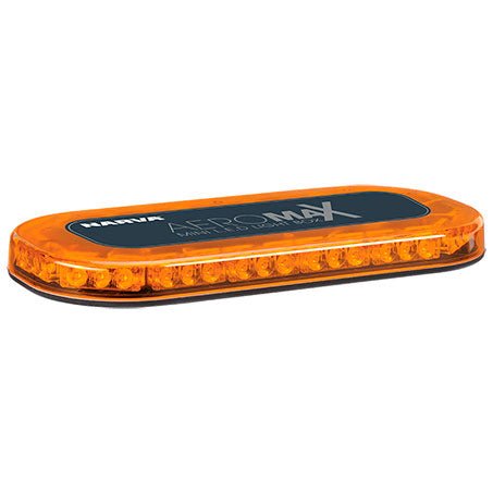 Narva 12/24V Aeromax Amber LED Mini Bar Permanent Mount - JTK Auto Electrical
