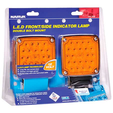 Narva 12V Mdl54 LED Indicator/marker Light Pair - JTK Auto Electrical