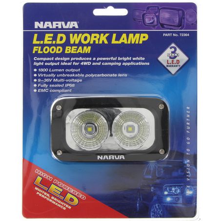 Narva 72364 LED Light 9V-36V 1800 Lumens - JTK Auto Electrical