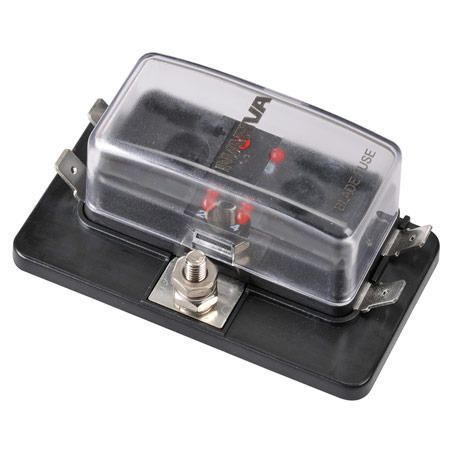 Narva Fuse Box Standard Blade 4 Way 30A - JTK Auto Electrical