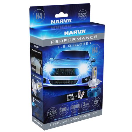 Narva H4 12V/24V LED Conversion Kit - JTK Auto Electrical