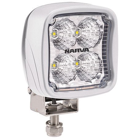 Narva Marine LED Deck Lamp Square 9 to 50V Flood Beam - JTK Auto Electrical