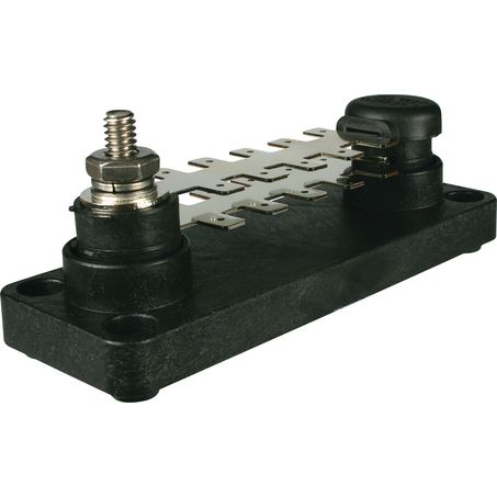 OEX 120A Bus Bar 20 Terminals - Black - JTK Auto Electrical