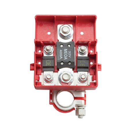 OEX Battery terminal with fused outputs With Fuses - JTK Auto Electrical