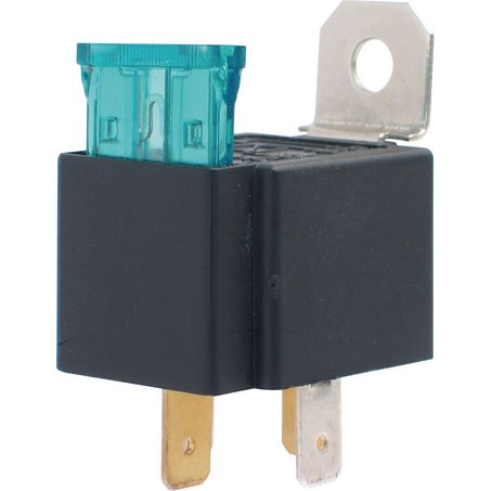 OEX Mini Relay 12V Normally Open - Fused 30A, Sealed - JTK Auto Electrical