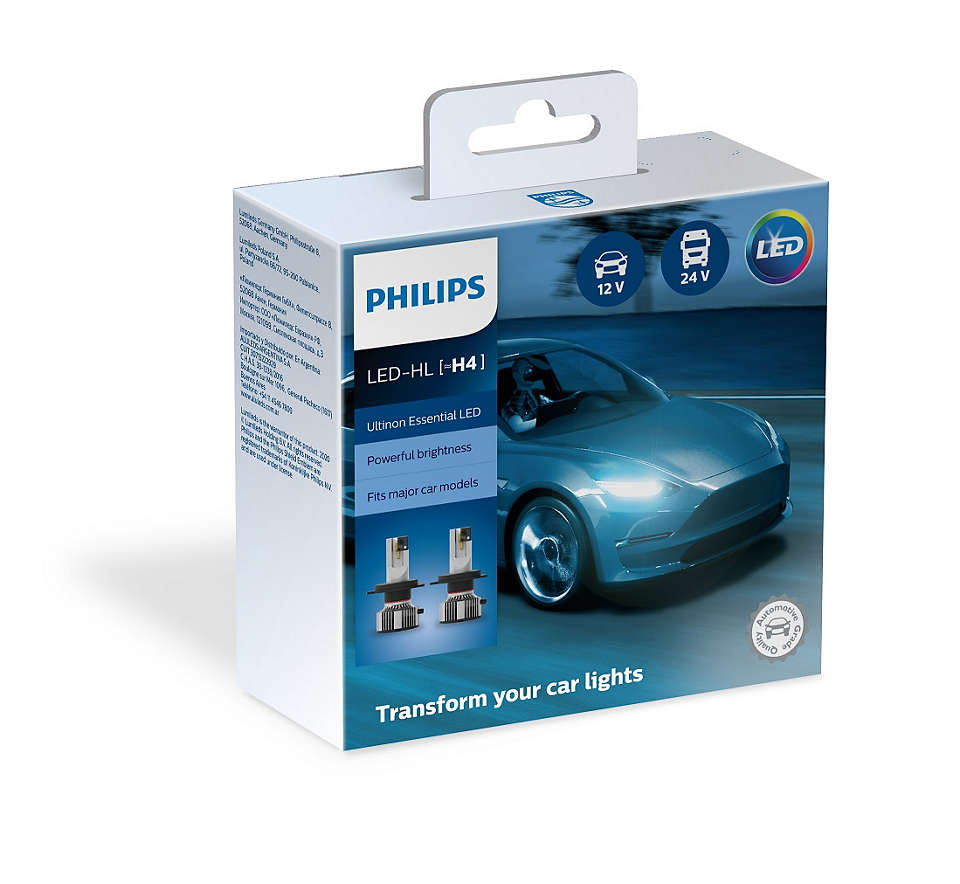 Philips 12/24V H4 LED Conversion Kit Pair - JTK Auto Electrical