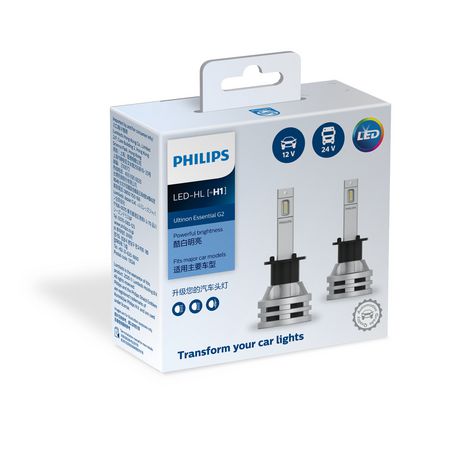 Philips HB3/4 12V LED Ul Essentials (Pair) - JTK Auto Electrical