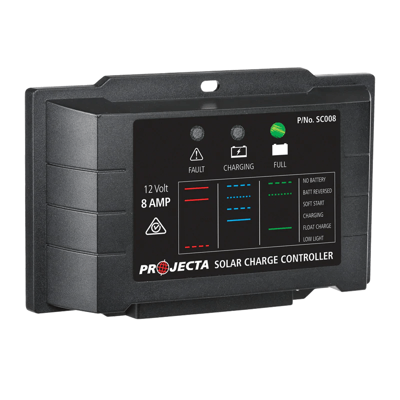 Projecta 12V 8A Solar Controller - JTK Auto Electrical