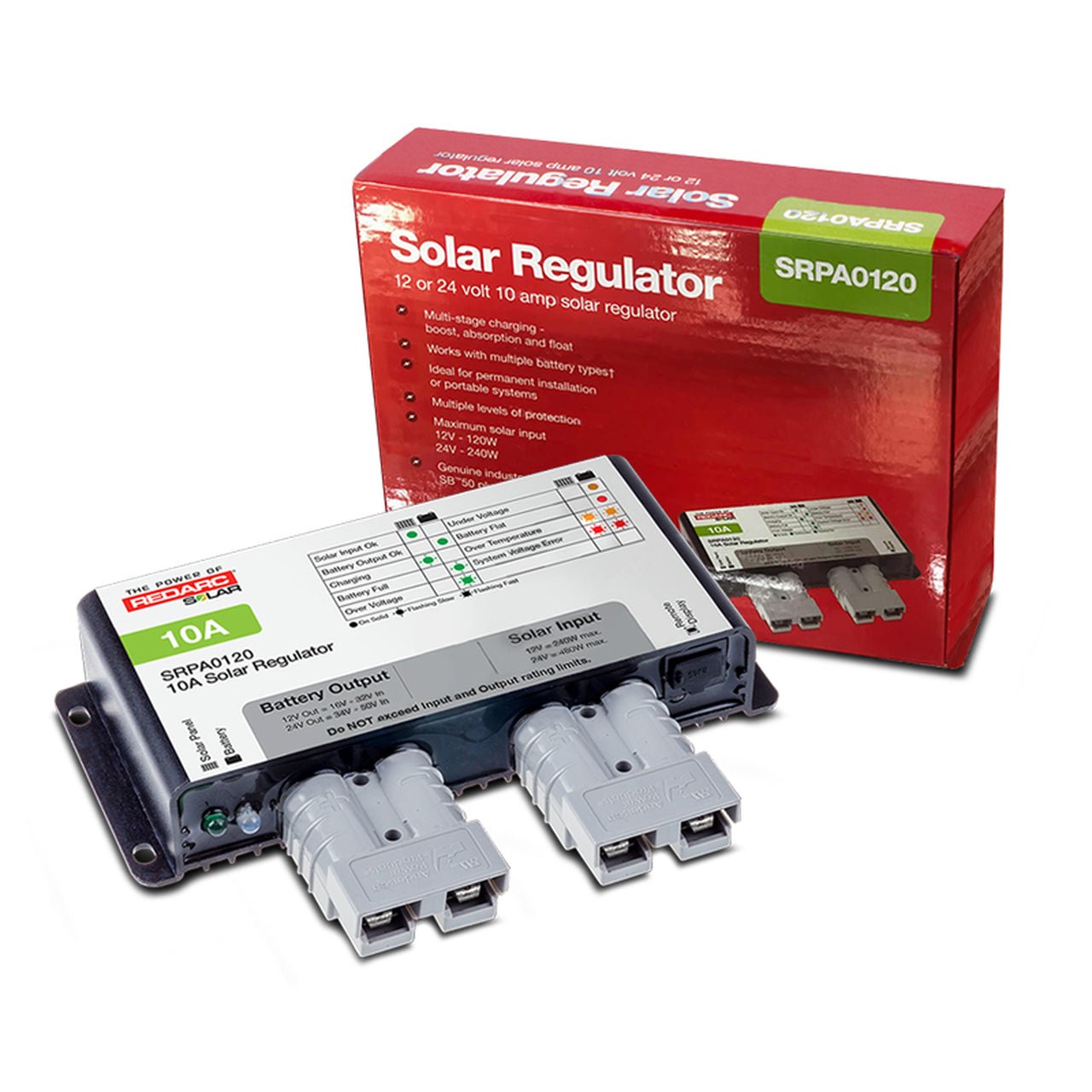 Redarc 10A Solar Regulator - JTK Auto Electrical
