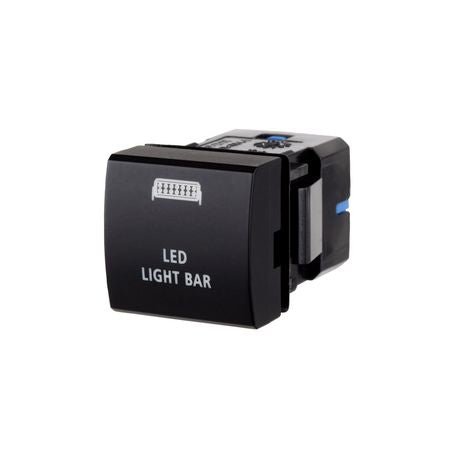 Thunder OE Style Push Button Switch Lightbar, Suits Toyota - JTK Auto Electrical