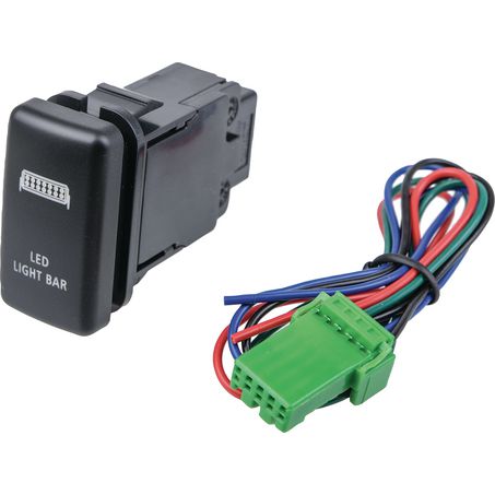 Thunder OE Style Push Button Switch Lightbar, Suits Toyota - JTK Auto Electrical