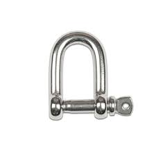 Tojan D Shackle 10mm Stainless Steel - JTK Auto Electrical