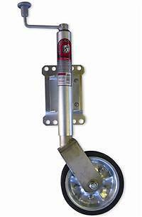Trojan Jockey Wheel Solid 8X2 Swivel Bracket - JTK Auto Electrical
