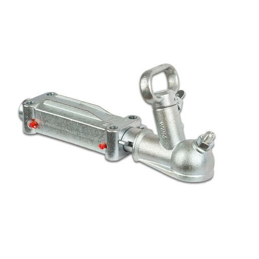 Trojan Override Braking Coupling 4 Hole Mount 50mm Ball 2000Kg - JTK Auto Electrical