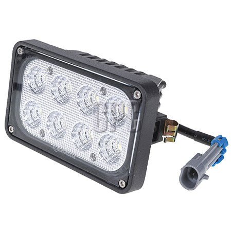 Blacktips LED Rectangular Work Light 30W Flood Beam - JTK Auto Electrical