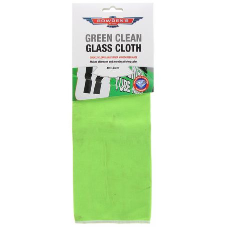 Bowden's Own Green Clean Glass Cloth - JTK Auto Electrical