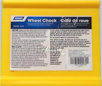 Camco Large Wheel Chock - JTK Auto Electrical