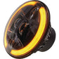 Drivetech 4X4 7 Inch LED Headlight, H4 High/Low Beam Headlight 12/24V - JTK Auto Electrical