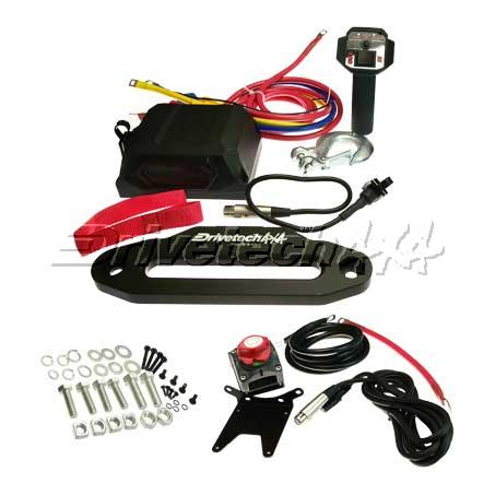 Drivetech 4x4 Dual Speed Winch 12,000lb - JTK Auto Electrical