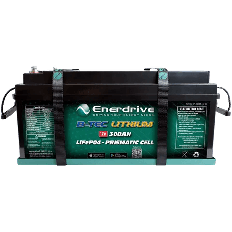 Enerdrive B-TEC 12V 300Ah LiFePO4 Battery Gen2 - JTK Auto Electrical