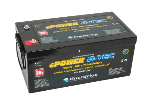 Enerdrive B-TEC 36V 100Ah LiFePO4 Battery BT - JTK Auto Electrical