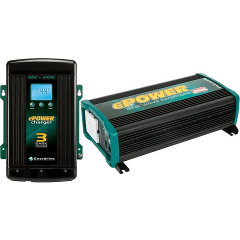 Enerdrive ePOWER AC-20A Charger & 1000W Inverter Bundle - JTK Auto Electrical