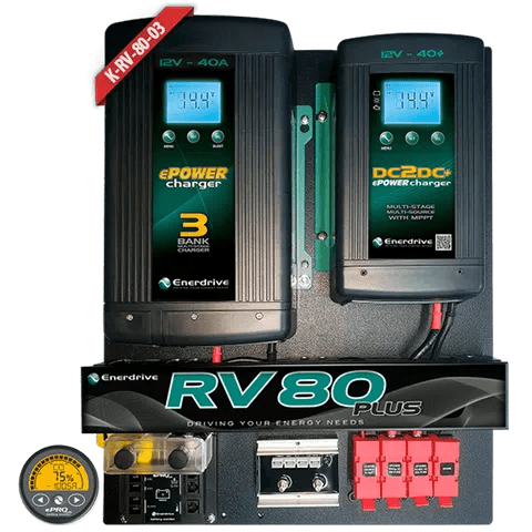 Enerdrive RV 80 PLUS BOARD inc LBC40 - JTK Auto Electrical