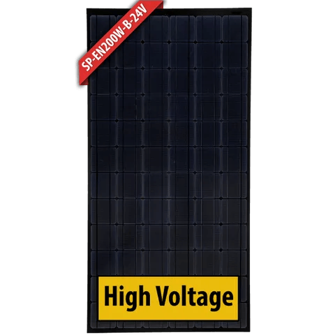 Enerdrive Solar Panel 200w Mono 24v Black Frame - JTK Auto Electrical