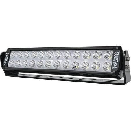 Great Whites Attack 24 LED Dual Row Driving Light Bar with Backlight - JTK Auto Electrical