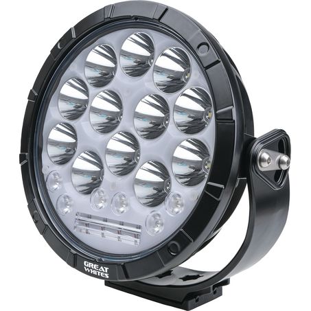 Great Whites GWR10224 Attack 250mm LED Round Driving Light - JTK Auto Electrical