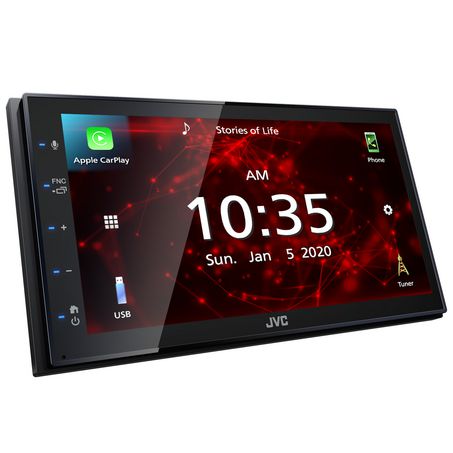 JVC 6.8In AV Head Unit with Apple Carplay/Android Auto - JTK Auto Electrical