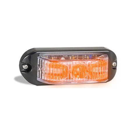 LED Autolamps 12/24V Amber Emergency Lamp With Strobe Surface Mount - JTK Auto Electrical