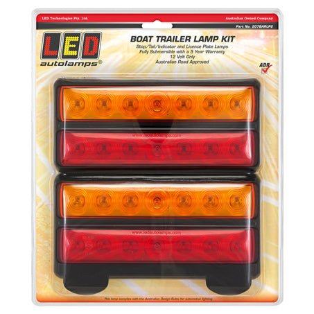 LED Autolamps 207BARLP2 Stop/Tail/Indicator Light Kit - JTK Auto Electrical