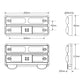 LED Autolamps 207BARLP2 Stop/Tail/Indicator Light Kit - JTK Auto Electrical