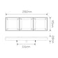 LED Autolamps 280ARWM Mini Jumbo Stop/Tail/Indicator/Reverse - JTK Auto Electrical