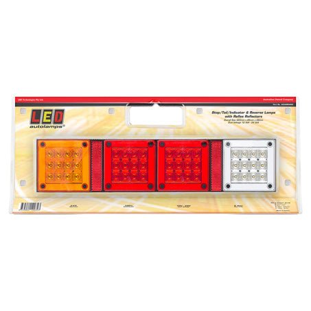 LED Autolamps 420ARRWM2 Stop/Tail/Indicator/Reverse/Reflector Mini Jumbo - JTK Auto Electrical
