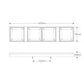 LED Autolamps 420ARRWM2 Stop/Tail/Indicator/Reverse/Reflector Mini Jumbo - JTK Auto Electrical